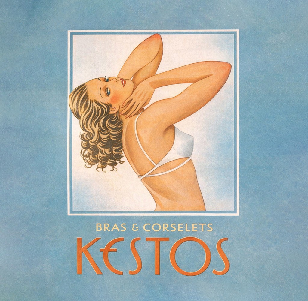 Original Kestos vintage advertisement poster — Bras & Corselets